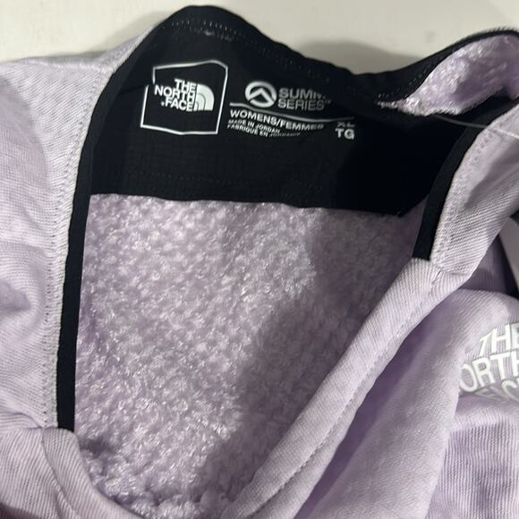 The Northface Summit FutureFleece Crew Lavender Fog Sweatshirt Size XL - Picture 4 of 6